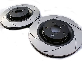 Amazon | BTE フロント左右セット 塗装済 カーブスリット ブレーキ