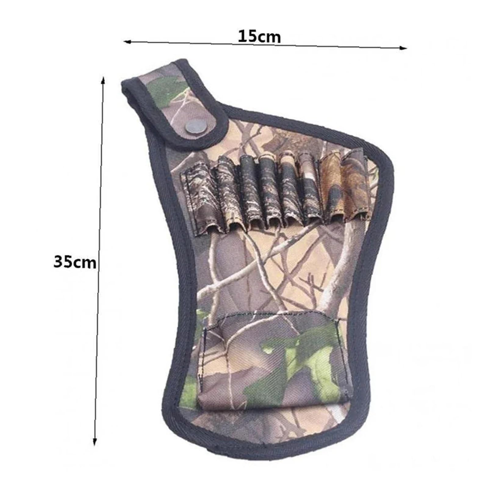 MRKU Porta frecce da tiro con L'Arco, Borsa da Schiena, Marsupio da Cintura per Balestra, Custodia Portatile 35x15 cm