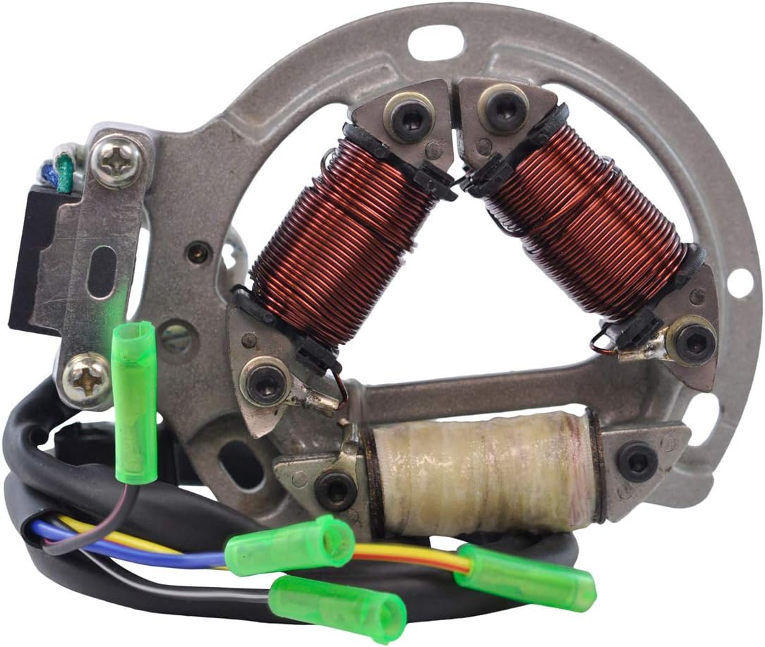 RMSTATOR Replacement High Output Stator for Suzuki LT 250 R Quadracer | LT 500 R Quadracer 1985-1992 | # 32101-43B00 32101-19A00