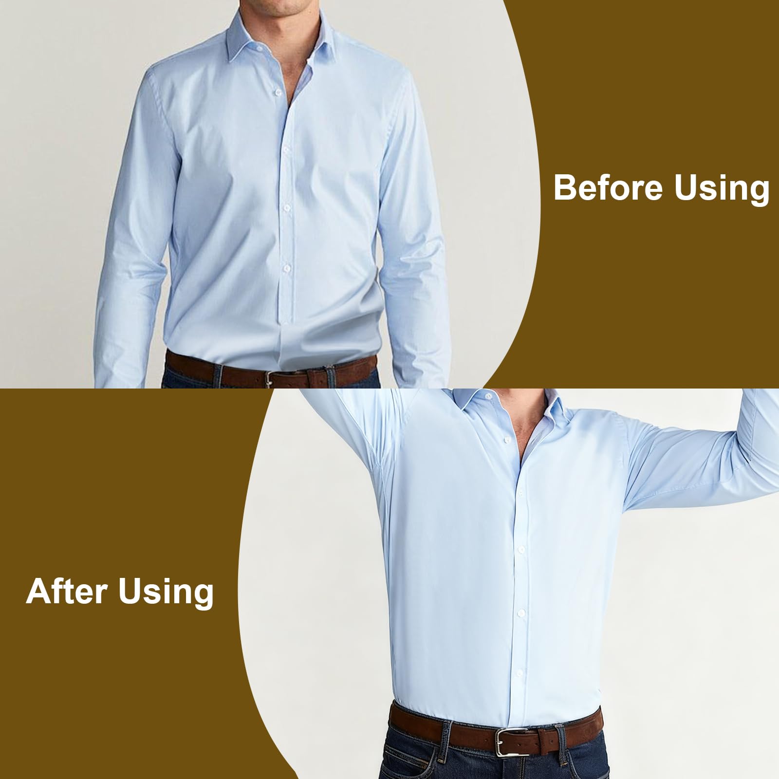 Soportes para camisa para hombre, policía, clips de camisa 3.0, accesorios de traje, para hombre, con ligas elásticas ajustables, soportes para camisas, tirantes para cinturón para mujeres