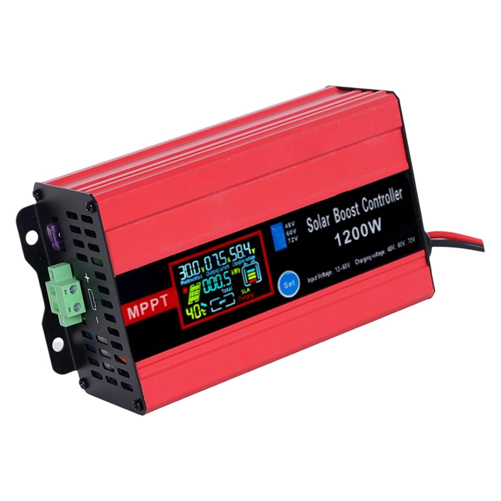 MPPT Solar Power Regulator 12V to 60V Input with 48V 60V 72V Output for Residential and Outdoor Applications Solar Power Fee Controller