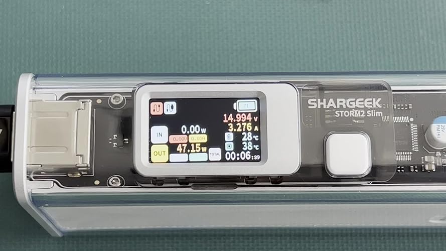 スマホアクセサリー SHARGEEK Storm2 Slim Power Bank 20000mAh SHARGEEK Storm2 Slim モバイルバッテリー 20000mAh スマホ