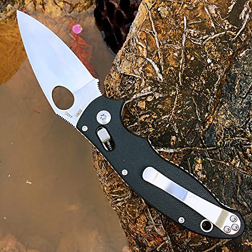 Watchman 1603 Pocket Folding Knife 440C Stainless Steel Blade G10 Anti-Slip Handle With Clip Fishing Camping Edc Knife #TOP2