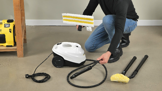 Kärcher Steam Cleaner SC 3 EasyFix White, Steam pressure: 3.5 bar