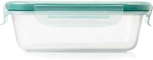 Miniatura 2 de OXO Good Grips Recipiente de almacenamiento de alimentos a prueba de fugas Smart Seal de 3 tazas, transparente