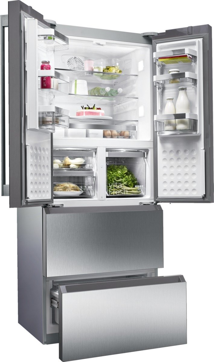Siemens Réfrigérateur-congélateur KM40FAI20 iQ700 - A+ - 191,1 cm de hauteur - 379 kWh/an - Capacité du congélateur : 106 l - Pas de givre