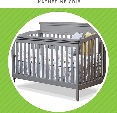 Miniatura 3 de CC KITS Kit de conversión de riel de seguridad para cama de niños pequeños para cunas Sorelle (gris pardo rústico, modelo #152)