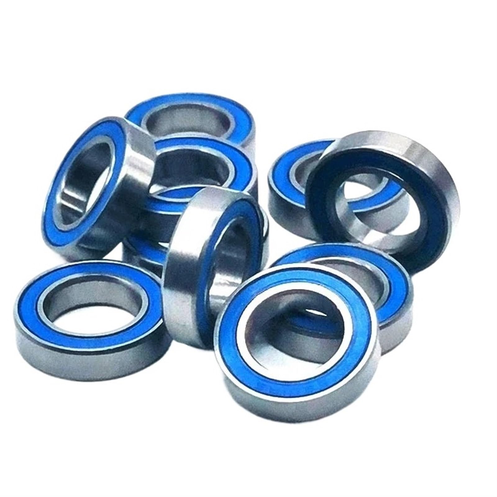 Deep Groove Double Rubber Seal Bearings 6801RS Bearing ABEC-7 (10PCS) 12 * 21 * 5 Mm Thin Section 6801-2RS Ball Bearings 61801 RS 6801 2RS L-2112DD