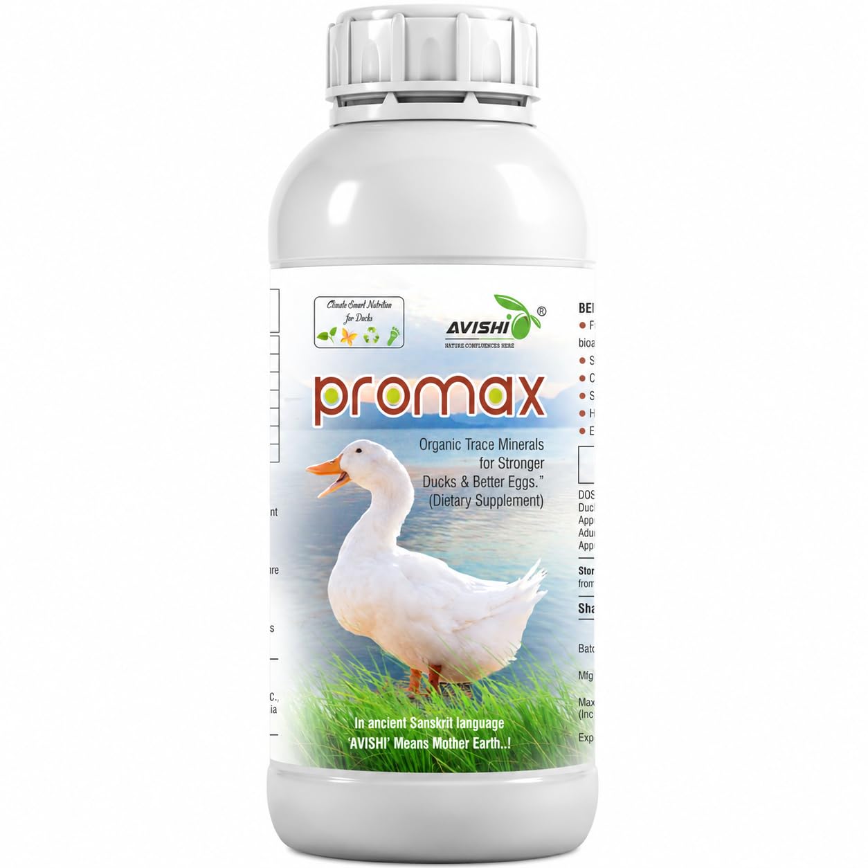 Promax for Ducks | Bio-Available Mineral Mixture (Dietary Feed Supplement) (250ml)-picture-30