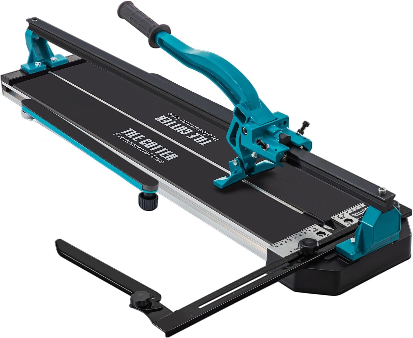 47 Inch Manual Tile Cutter, Single & Double Brackets, 3/5 in Cap w/Laser Guide, Snap Cutter for Porcelain Tiles
