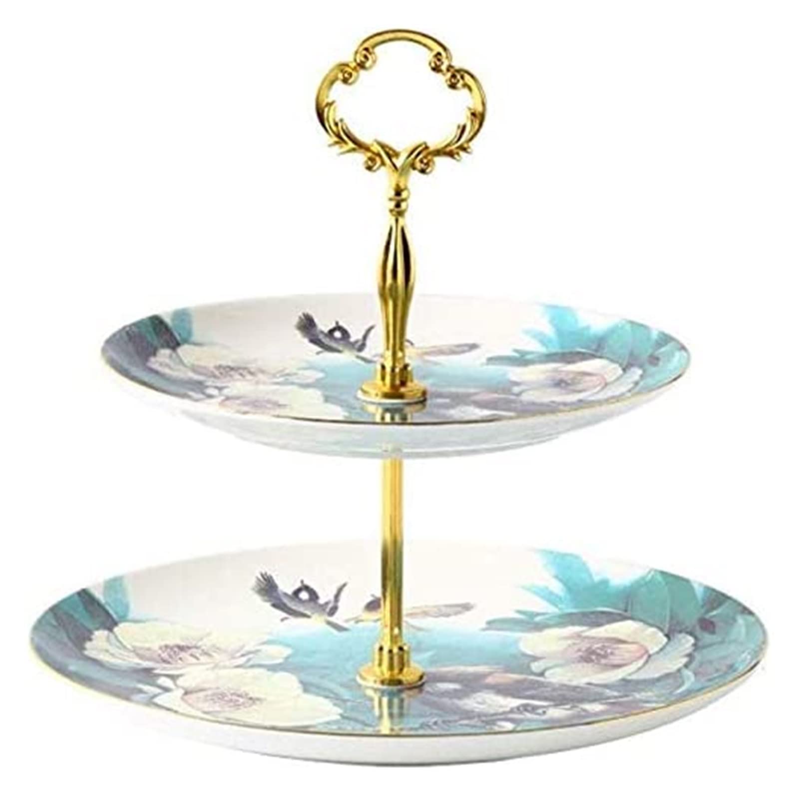 LKLNKVL Fresh Fruit Platter, Household Creative Dessert Fruit Plate Afternoon Tea Multi-Layer Display Stand Plates