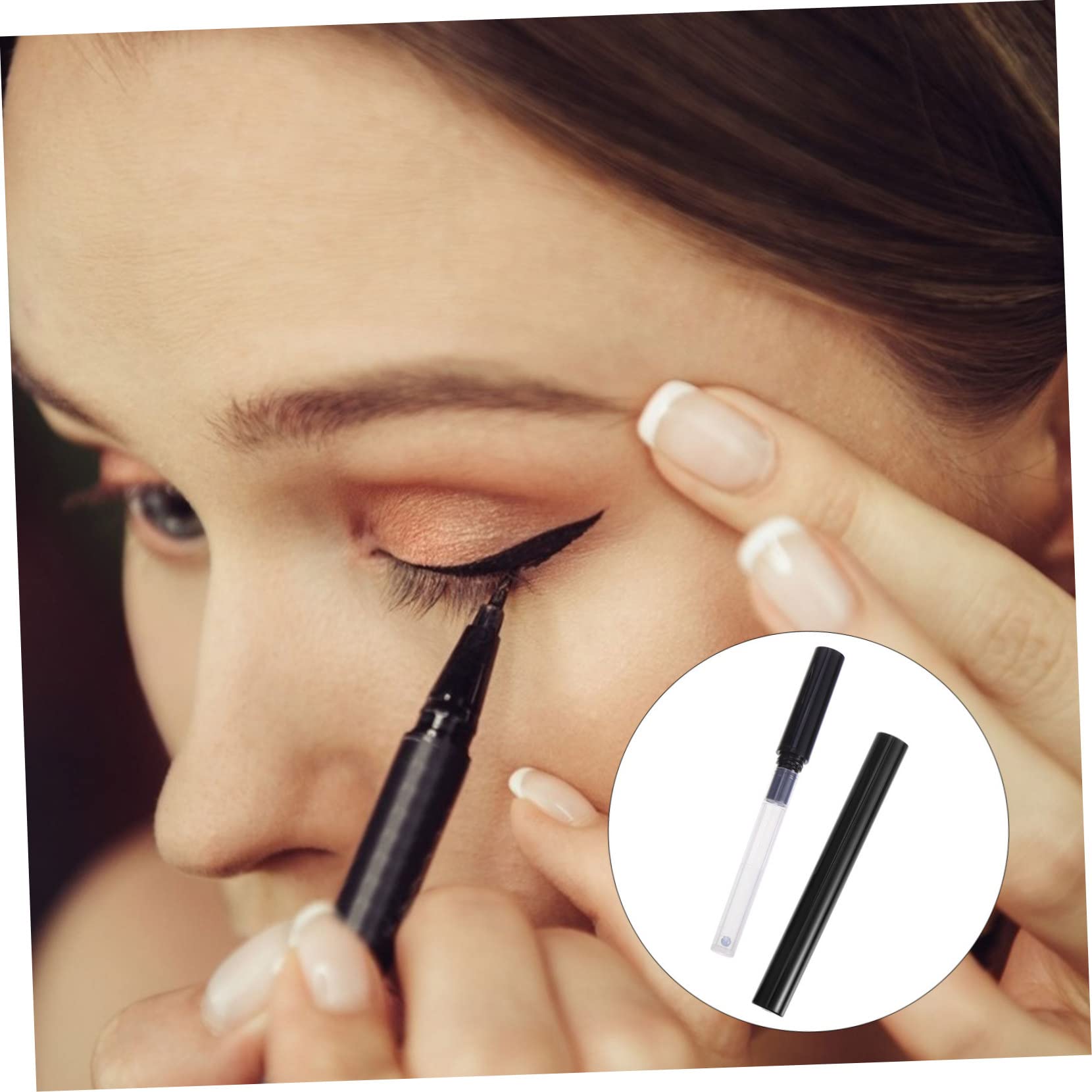 Didiseaon 9pezzi Eyeliner Ricaricabile Assortiti Tubetti Vuoti Per Eyeliner Per Facile Design Portatile e