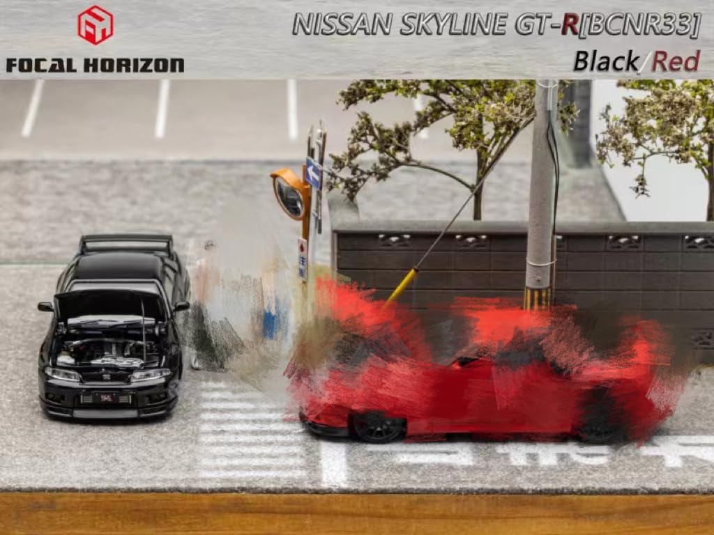 Amazon | 1/64 Focal Horizon Skyline R33 GT-R BCNR33 日産