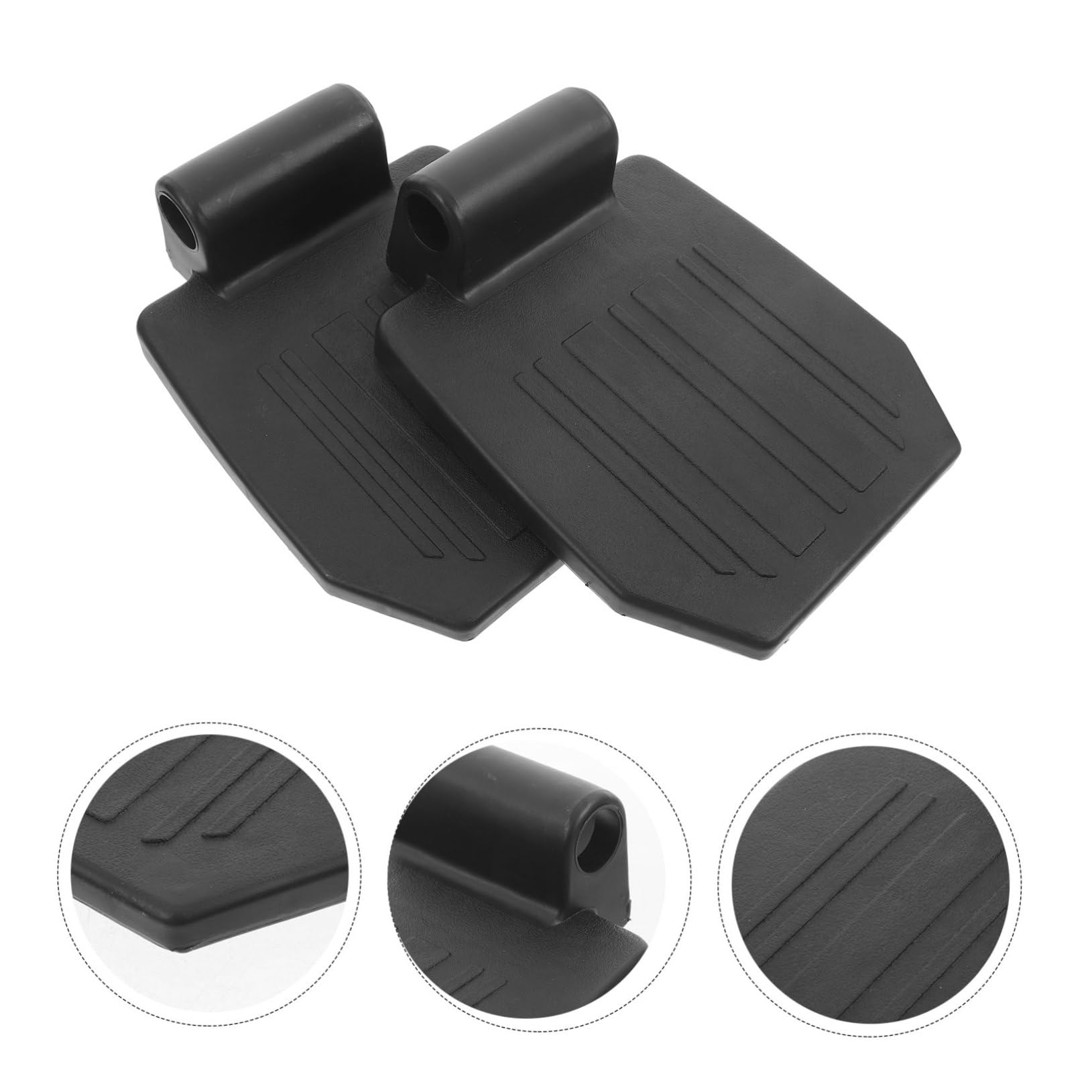 Healvian 4pièces Repose Accessoire De Remplacement Pour Repose-jambes Élévateurs Compatible Majorité Des Marques Conception Ergonomique Et