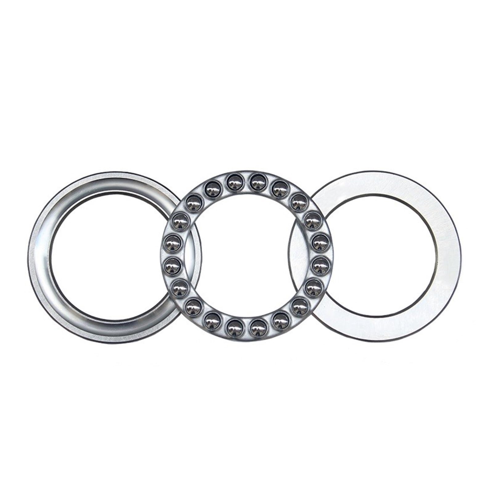 Axialkugellager 51107 51108 51109 51110 51111 51112 51113 (Color : Silver, Size : 51112 60x85x17mm)