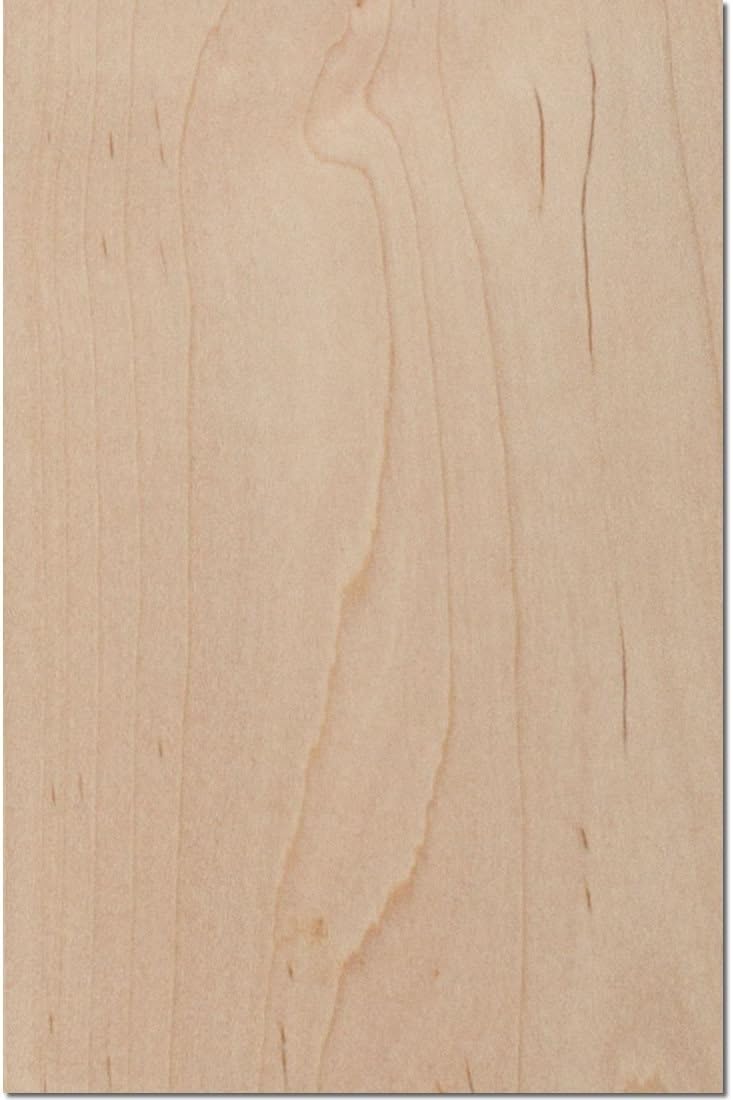 12 Thin (1/8") Maple wood boards. Scroll saw and laser lumber