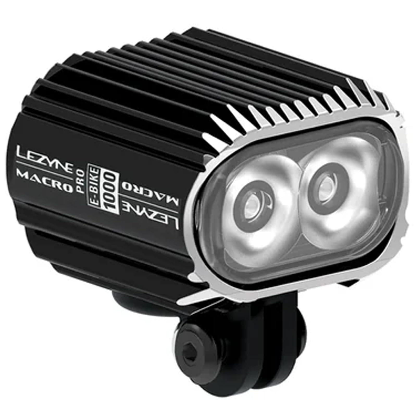 Lezyne 1-led-emacr-v104s Unisex Adult Bicycle Bike Light, Black/Hi Gloss