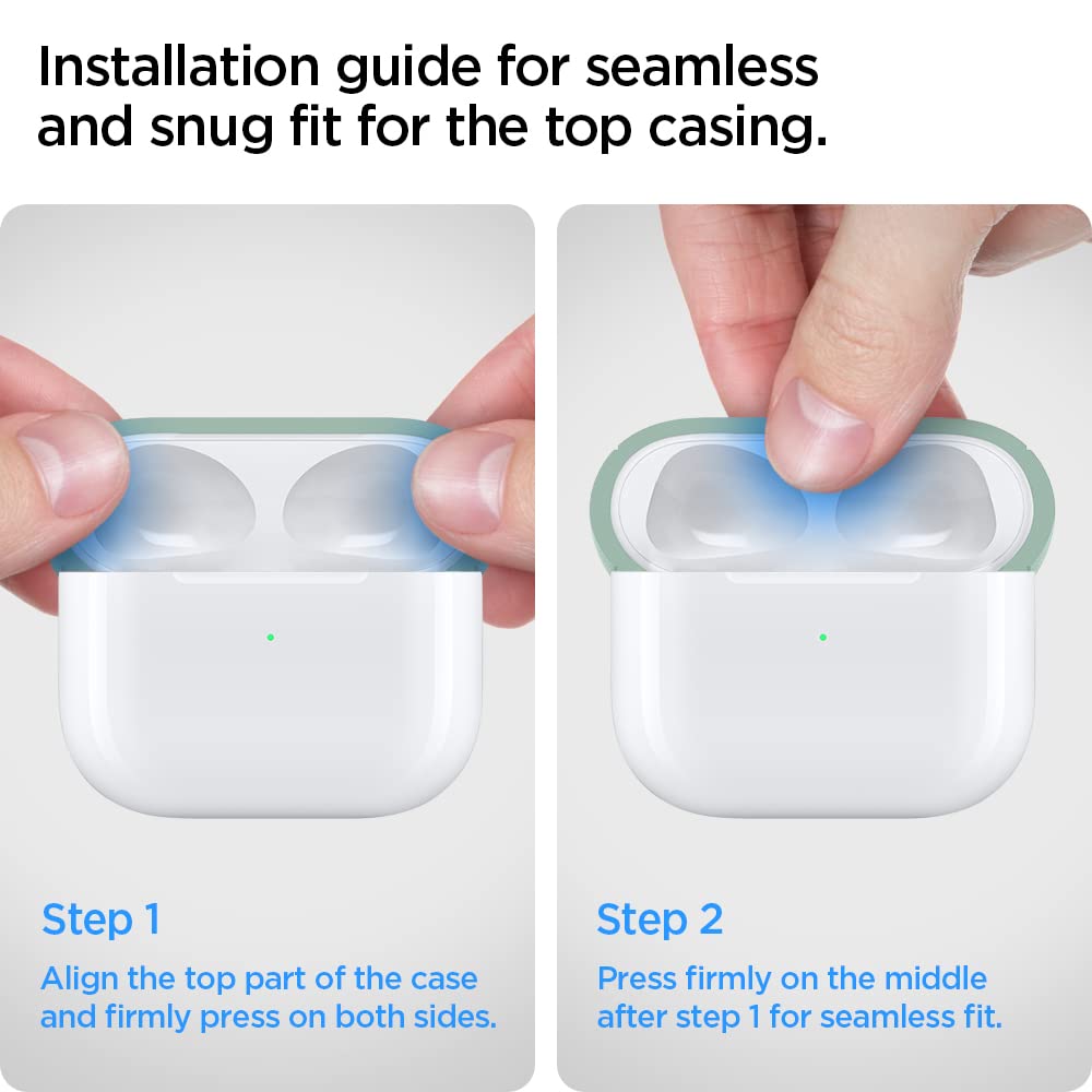Amazon | Spigen Airpods 第3世代 ケース シリコン AirPods 3 ケース 