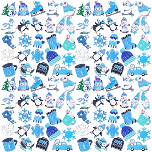 Image of Ceenna 100 Pcs Enamel Pins Bulk Lapel Pins Brooches Decoration Gift for Backpack Clothes Women Mothers Teachers Nurse