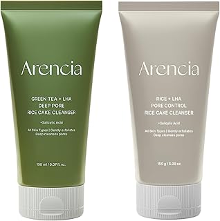 ARENCIA Rice Cake Cleanser Duo [Limpiador LHA...