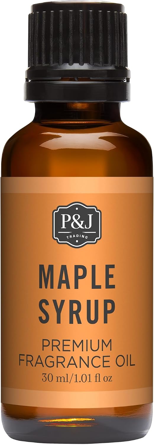 P&J Trading Fragrance | Maple Syrup Oil 30ml - Candle Scents for Candle Making, Freshie Scent, Soap Making Supplies, Diffuser Oil Scents
