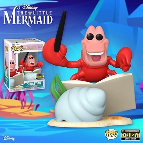 Miniatura 3 de Funko Pop! Disney - La Sirenita - Figura de Sebastian (exclusivo de Entertainment Earth)