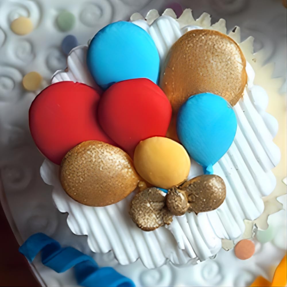 Stampo in Silicone Fondente Stampi per Caramelle Palloncini per Torte 3D Mini Decorativo Stampi Fai da Te per Cioccolato Gelatina Biscotti Torte, Grigio Chiaro
