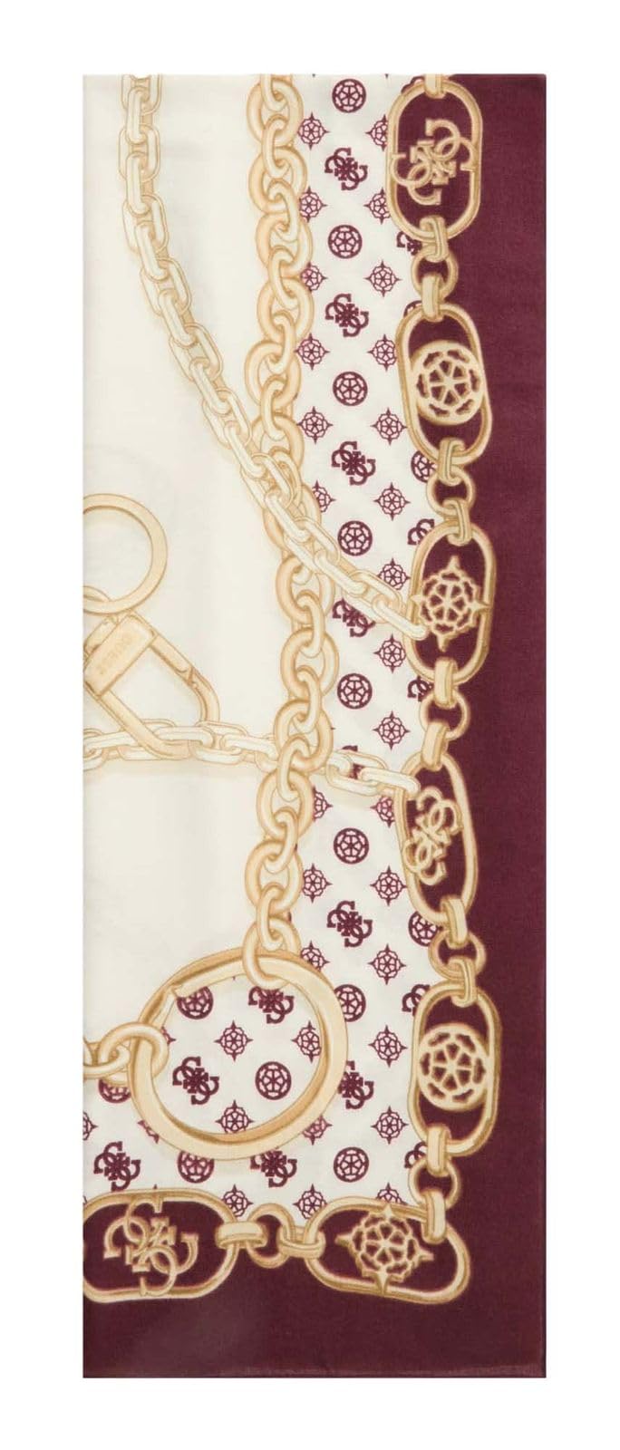 GUESS scarf Scarf 90X180 Burgundy