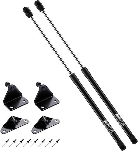 Miniatura 7 de Soportes de elevación de gasolina para Jeep Wrangler JL 2018-2023 y Jeep Gladiator 2020-2023 cubierta del motor del capó delantero del automóvil con