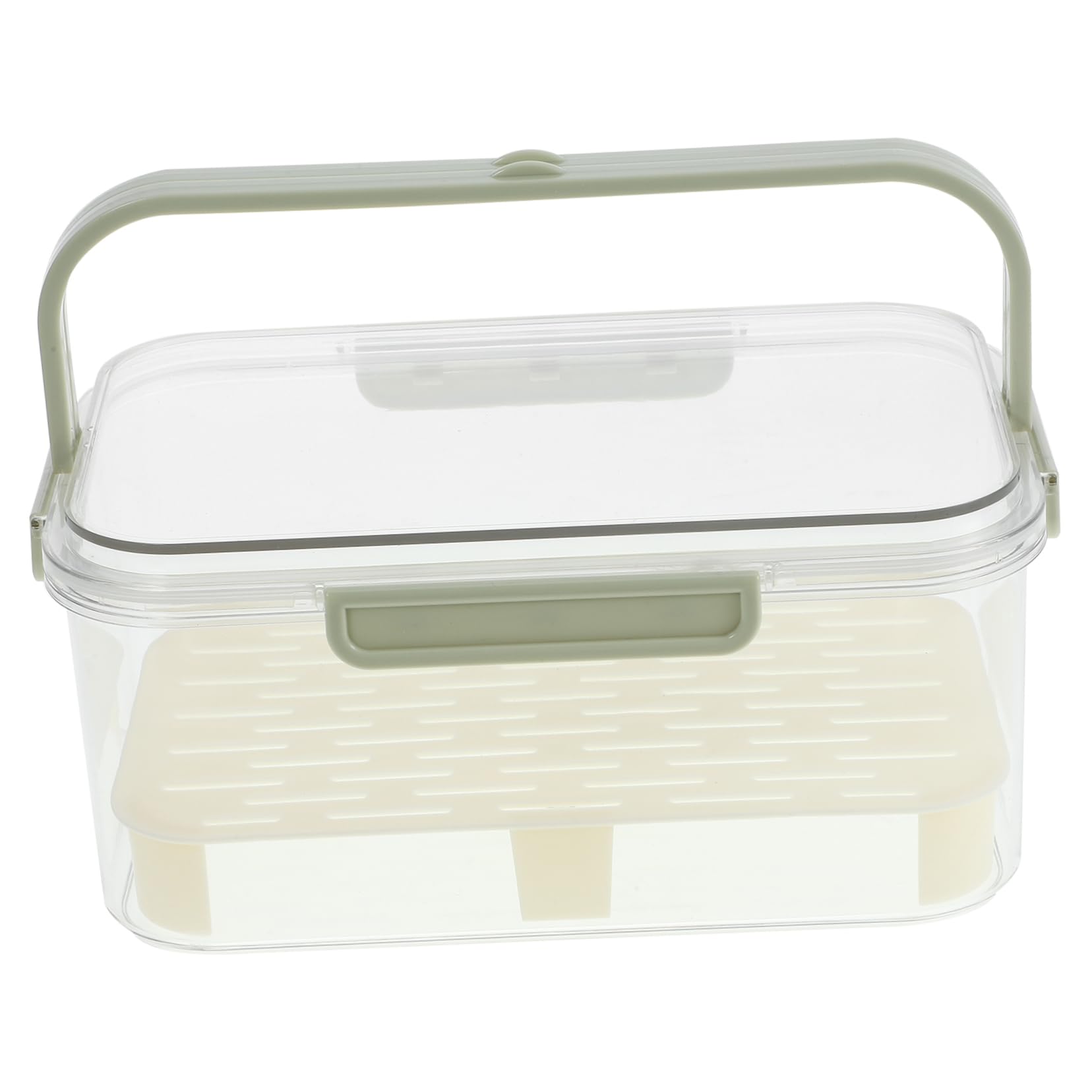 Amosfun 2st Schärfer Gefrierfach Snackbox Kühlschränke Kühlschrankboxen Kühlschrank Outdoor Lebensmittelbehälter Kühlschrank-organizer Für Obst Gemüsebehälter Obstbehälter Pp