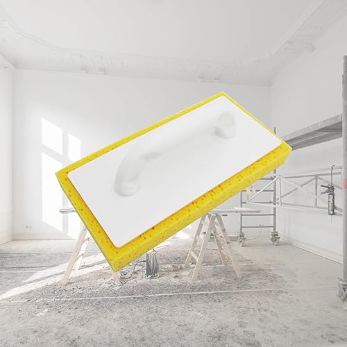 Miniatura 2 de Flotador de goma profesional de yeso de yeso de esponja de espuma de flotación de enyesado esponja yeseros herramienta de paleta para calafatear