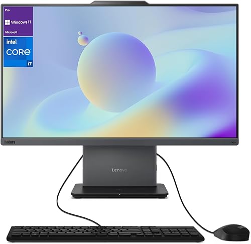 Lenovo Computadora de escritorio todo en uno ThinkCentre, pantalla de microborde FHD de 23.8 pulgadas, Intel i7-13620H de 13 generación, 16 GB DDR5
