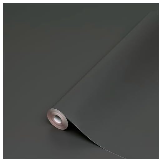 d-c-fix Möbel-Klebefolie Anthrazit, 45 cm x 2 m - abwaschbare und selbstklebende Deko-Folie für Küche, Schrank, Tisch & Fensterbank - modern & nachhaltig