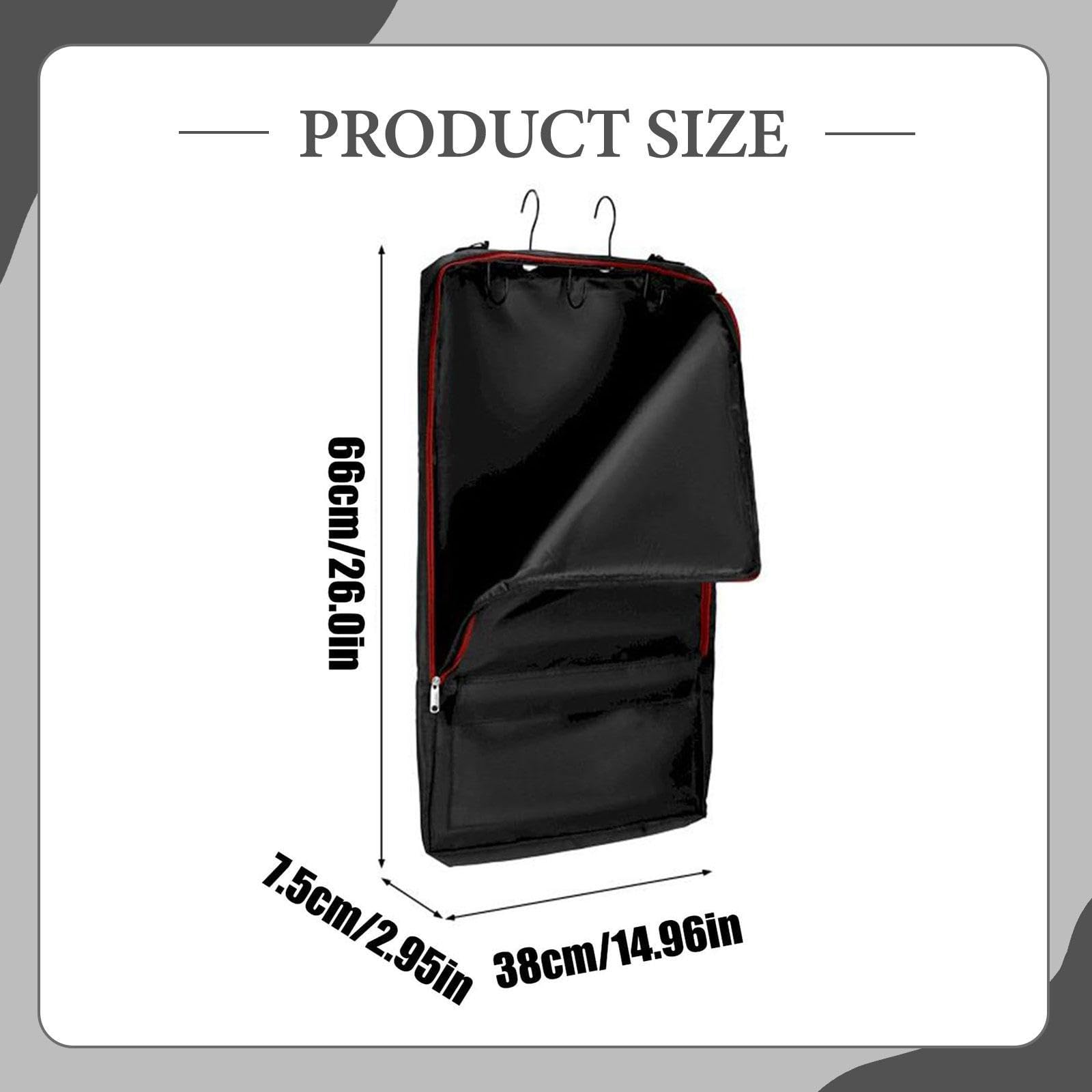 perfk Bolsa para Bridas de Caballo con Ganchos, Soporte Ecuestre para Exteriores, Bolsa de Almacenamiento Colgante, de Transporte para riendas, Cuerda de