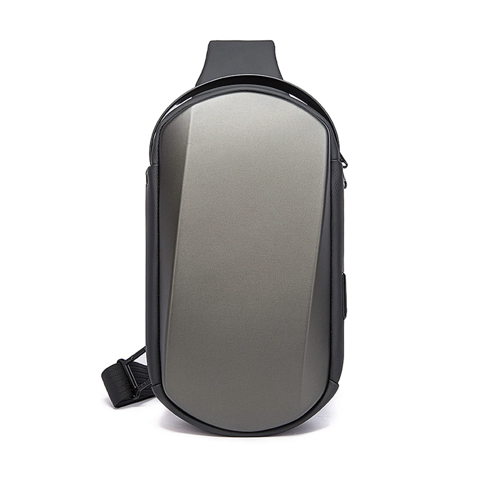 FANDARE Borsttas, sling bag, zakelijke schoudertas met USB-oplaadpoort, wachtwoordbescherming, crossbody bag, schoudertas, waterdicht, sport, auto, styling voor reizen, wandelen, sling daypacks, groen