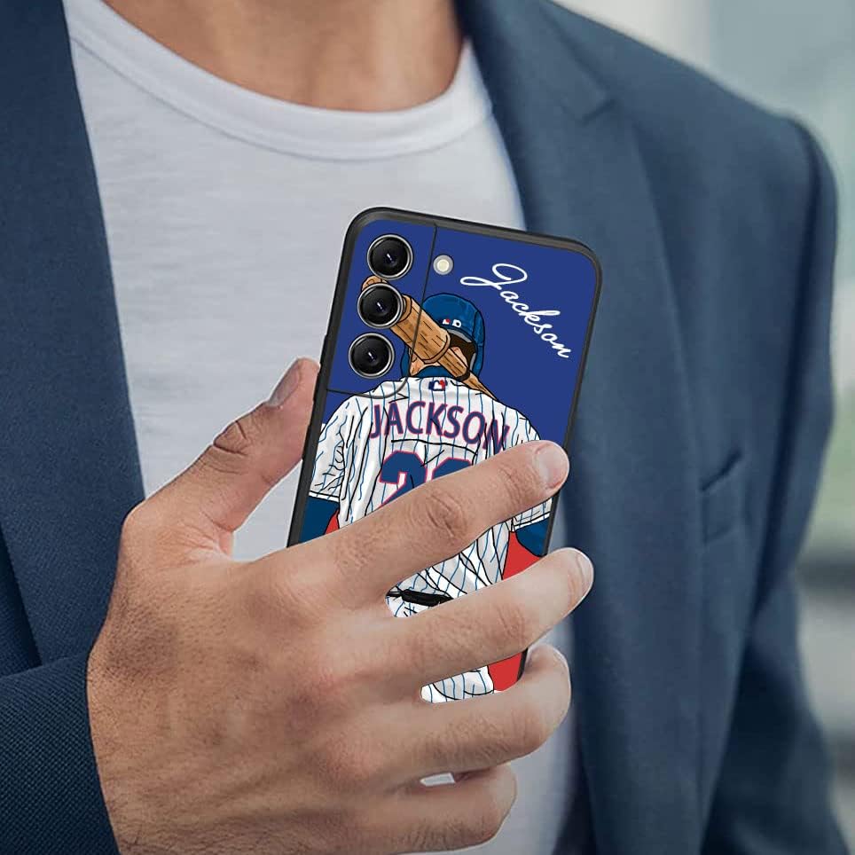 Miniatura 5 de Funda de béisbol personalizada con nombre y número para Samsung Galaxy Note 2020 Ultra 10 Pro Note 9 8, silicona líquida con protección de cámara,