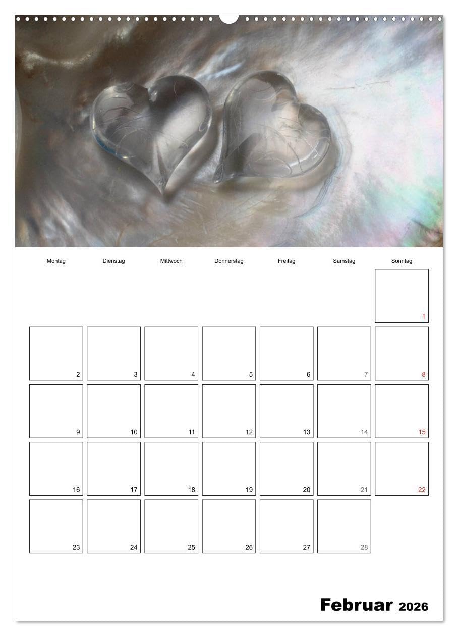 Ein herzliches Jahr (hochwertiger Premium Wandkalender 2026 DIN A2 hoch), Kunstdruck in Hochglanz: Ein Kalender-Schmuckstück für die ganze Familie (CALVENDO Lifestyle)