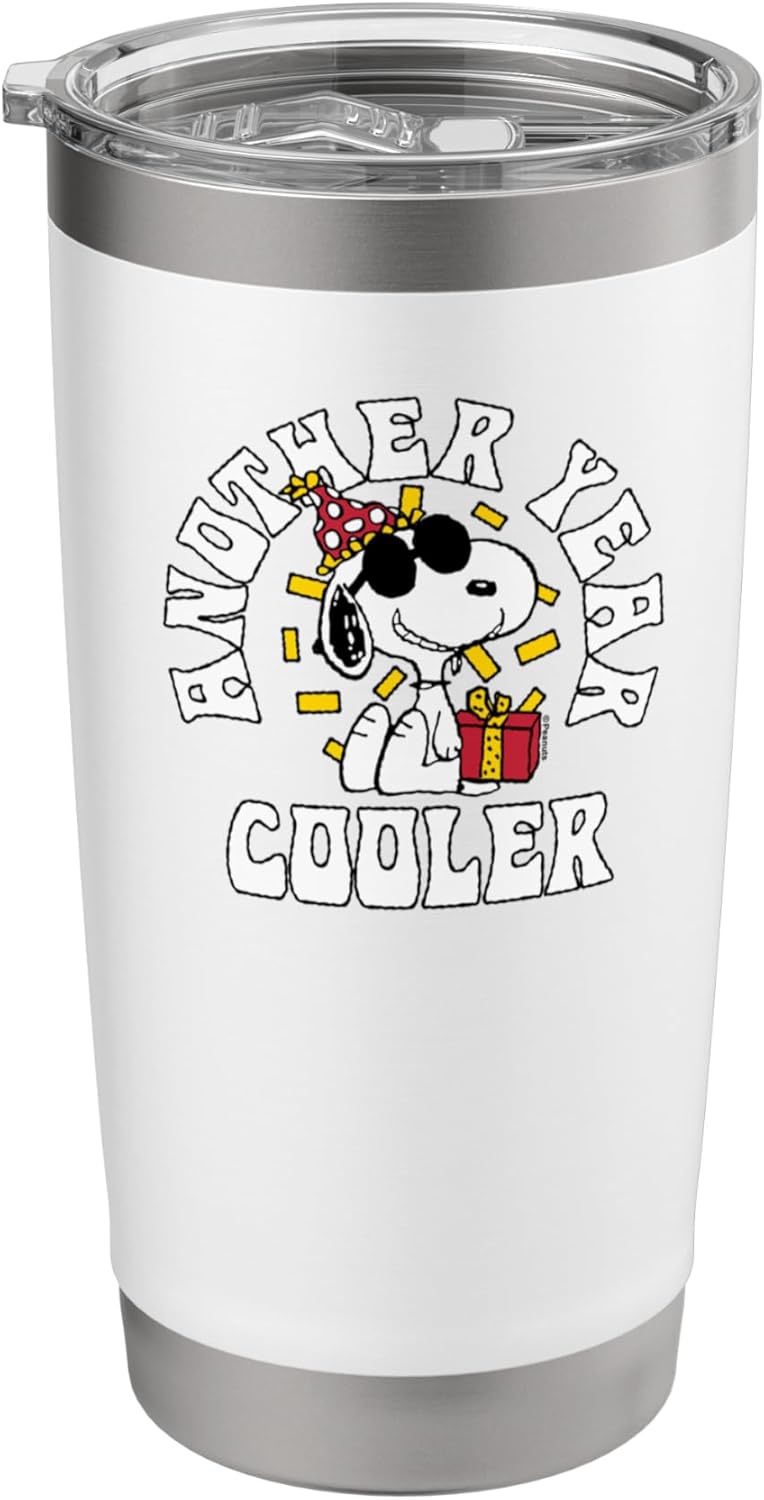 Peanuts - Snoopy Another Year Cooler Stainless Steel Insulated Tumbler