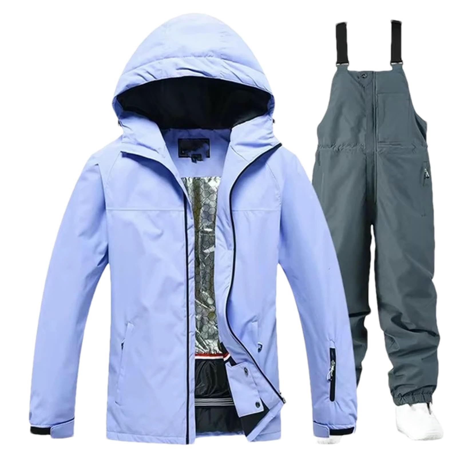 Ropa de esquí de invierno para hombre, traje de snowboard, ropa de nieve, chaquetas de esquí y pantalones