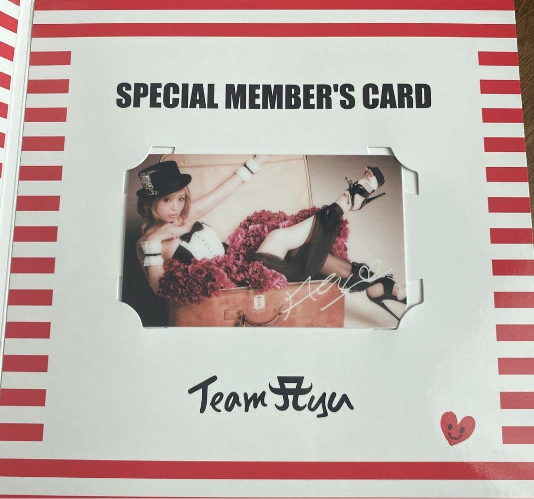 浜崎あゆみ　team ayu ファンクラブ　会員証　CDROM 会員証 Amazon.co.jp: 会場限定 浜崎あゆみ グッズ TeamAyu 会員カード 会員証