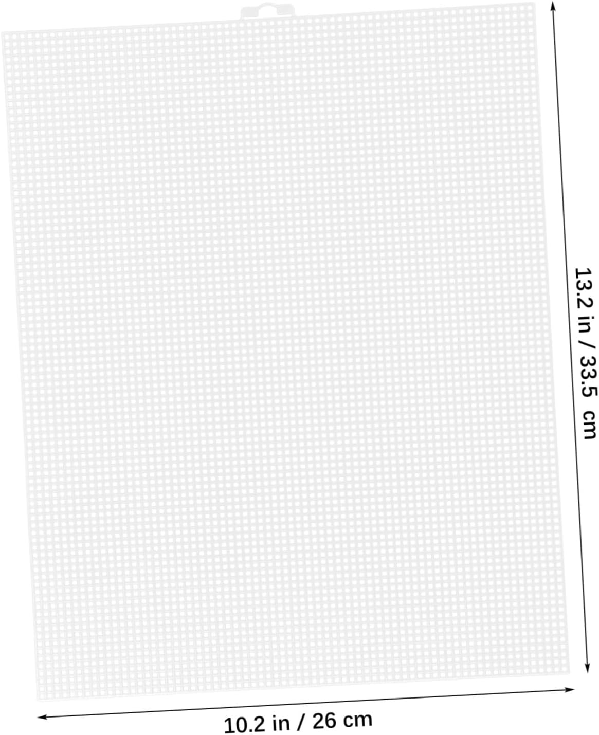 VILLFUL Hard Mesh Fabric Sheets 6pcs Plastic Canvas for Crochet and Knitting Patterns