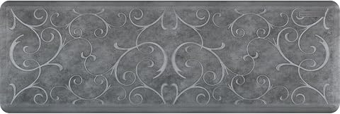 WellnessMats Bella Collection Anti-Fatigue Floor Mat, Polyurethane, Water Resist
