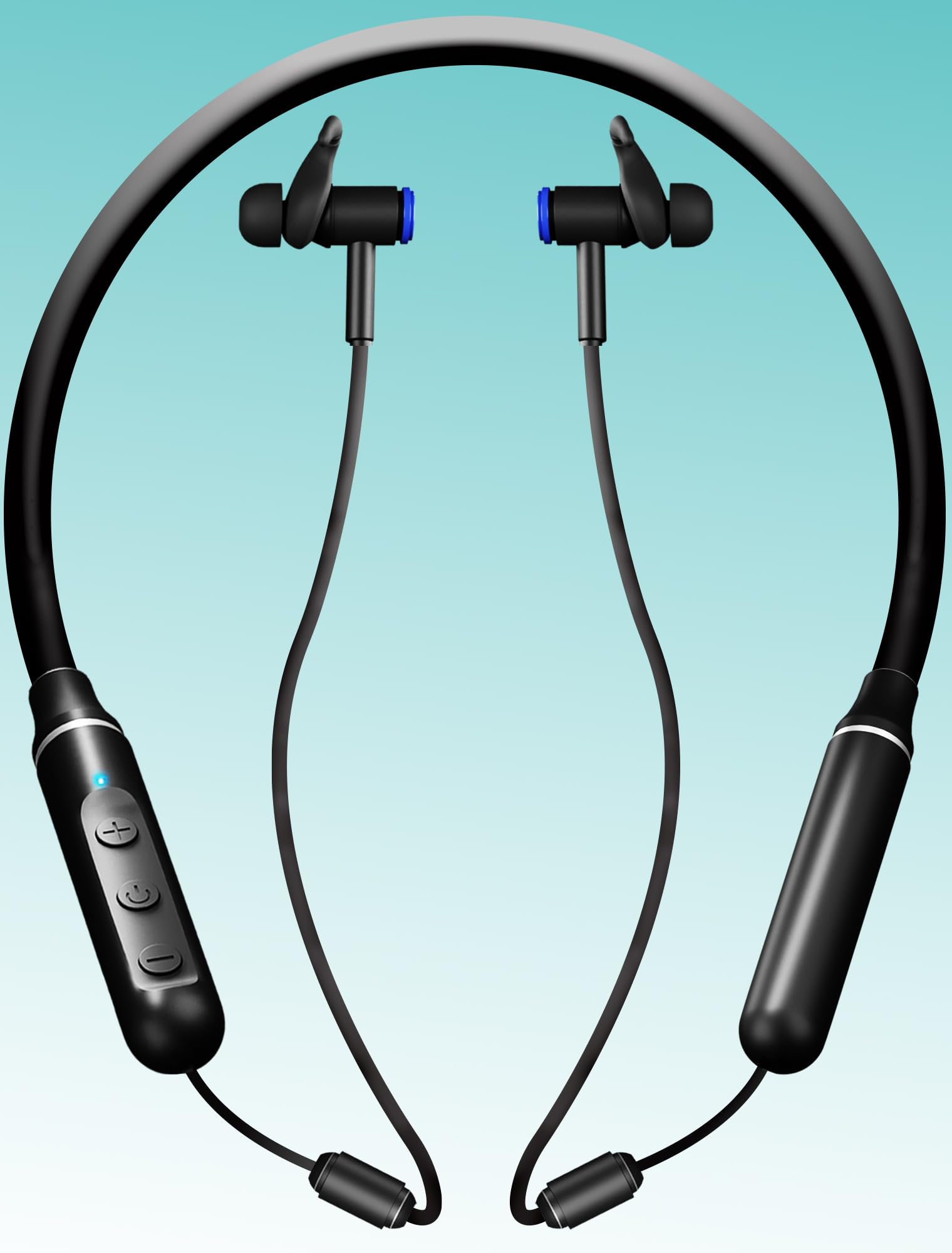 Air Tube Headphones for Protection,EMF Free Earbuds with 12hour Battery,Airtube Headphones EMF Free with Volume Controls and Mic,EMF Free Headphones for Work,Meetings, Sleep, Gym