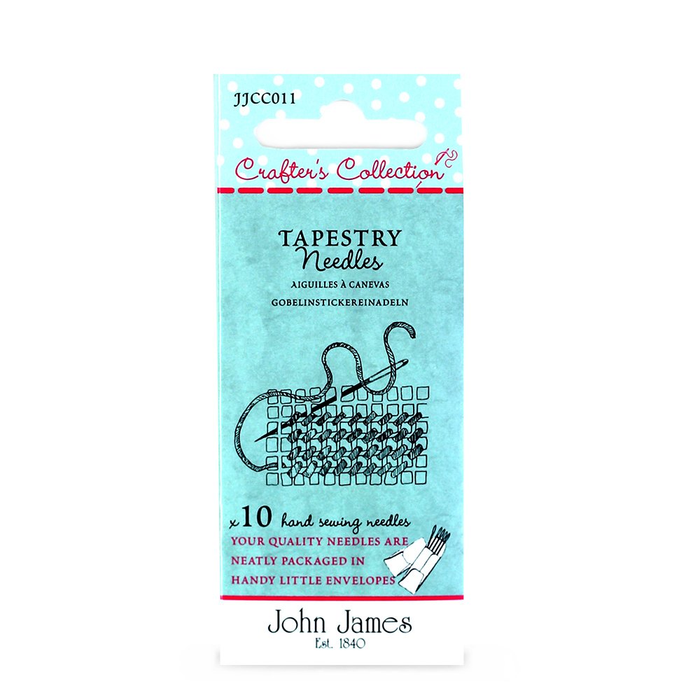 John James Tapestry Needles x11 - Sizes: 18, 20, 22