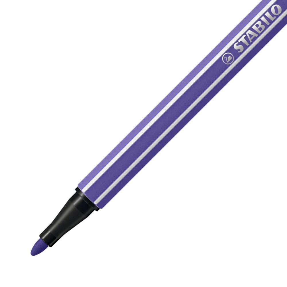 STABILO Premium Felt Tip Pen Pen 68 Wallet of 18 Assorted Colours 2