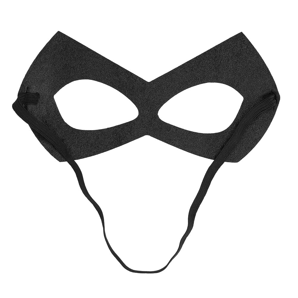 Boland - 72343 - Zestaw arlekina, tiara i maska na oczy, kostium na karnawał i Halloween, czarny charakter