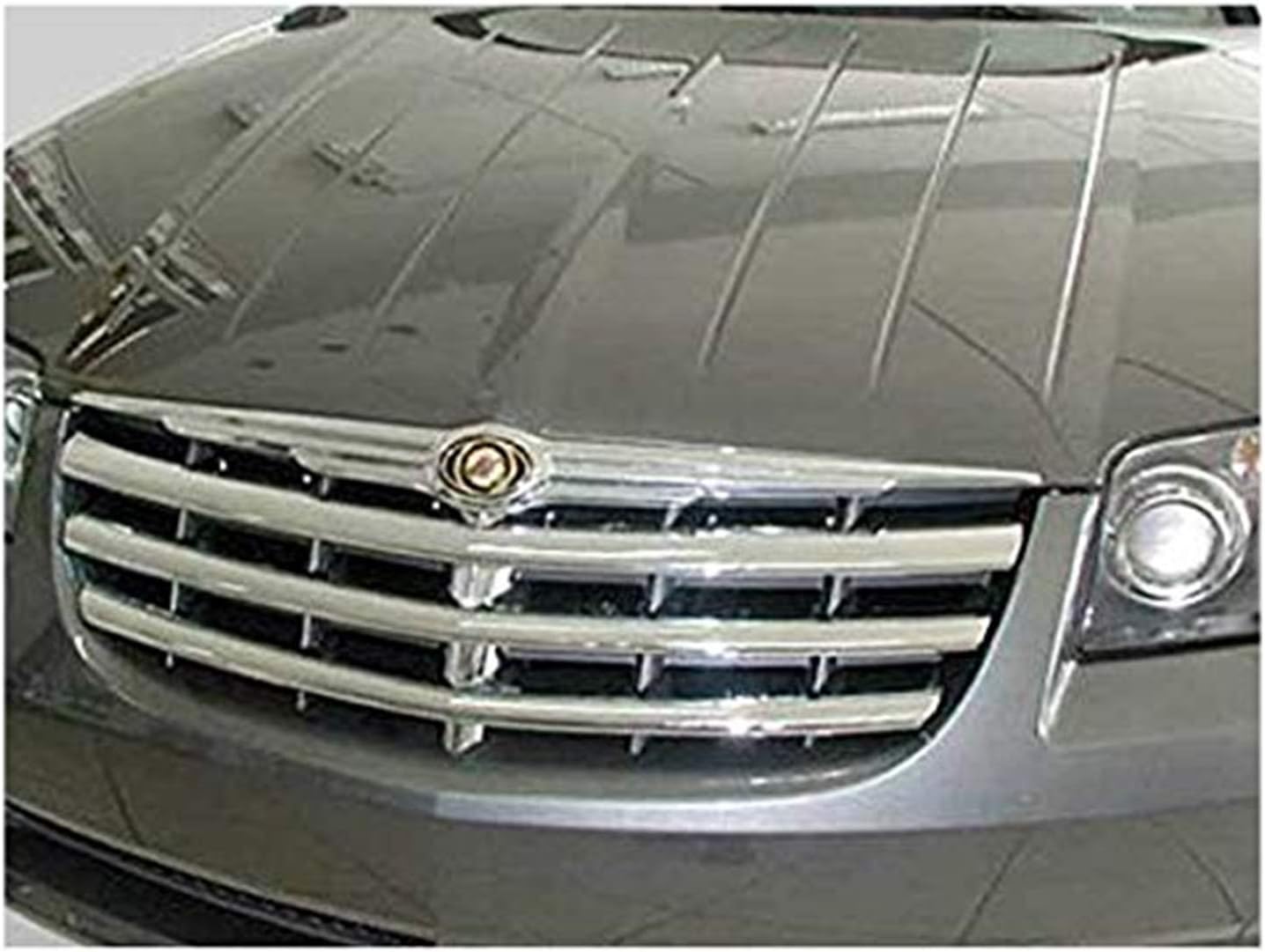 GAP GERMANY Crossfire Front grill grille trims in Chrome Roadster Cabriolet SALE IS FOR GRILLE TRIMS ONLY NOT A COMPLETE GRILLE