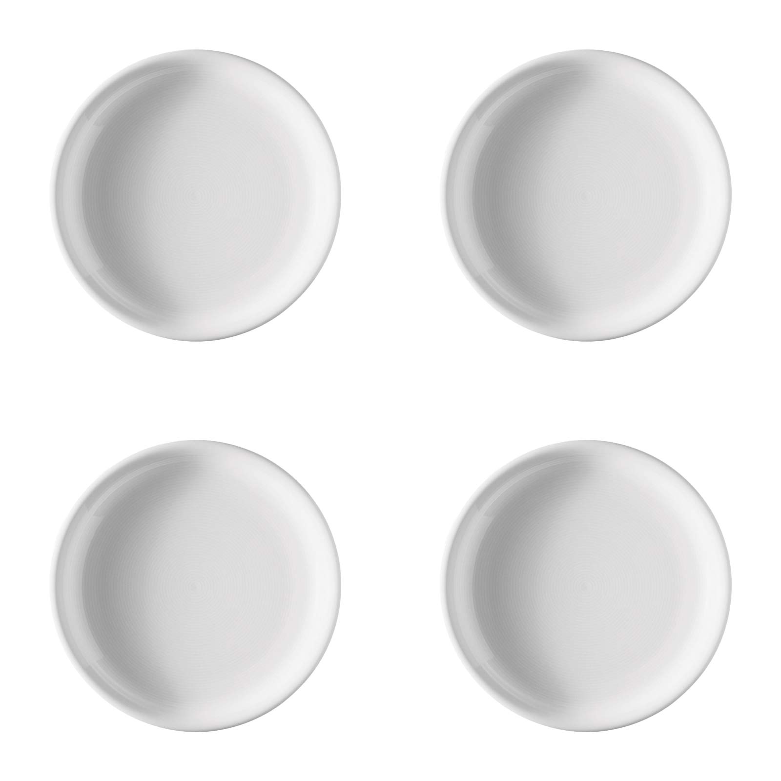 Thomas Trend 11400-800001-10220 - Platos de desayuno (4 unidades, 20 cm), color blanco