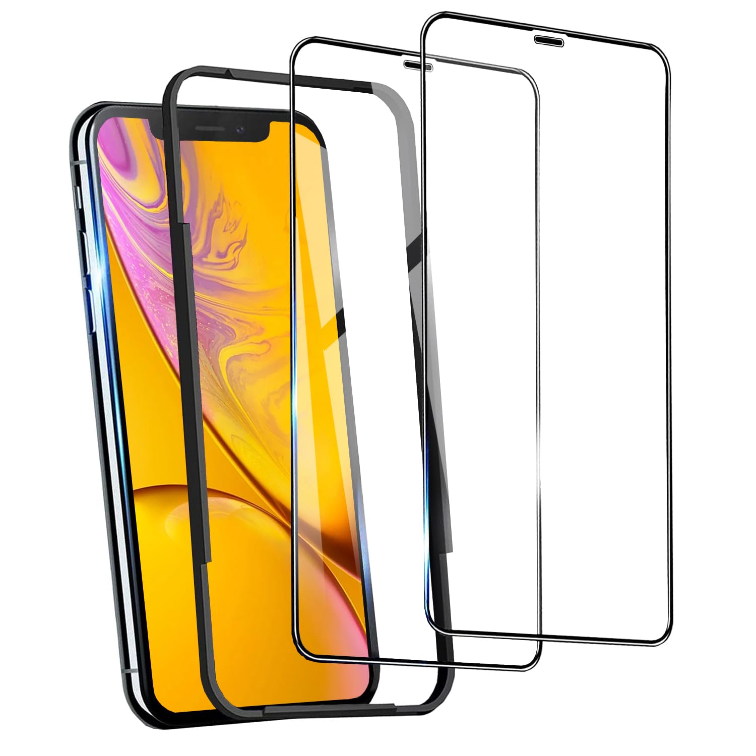 Amazon.co.jp: 【2枚入り】ガラスフィルム iPhone Xs/X/iPhone 11 Pro 