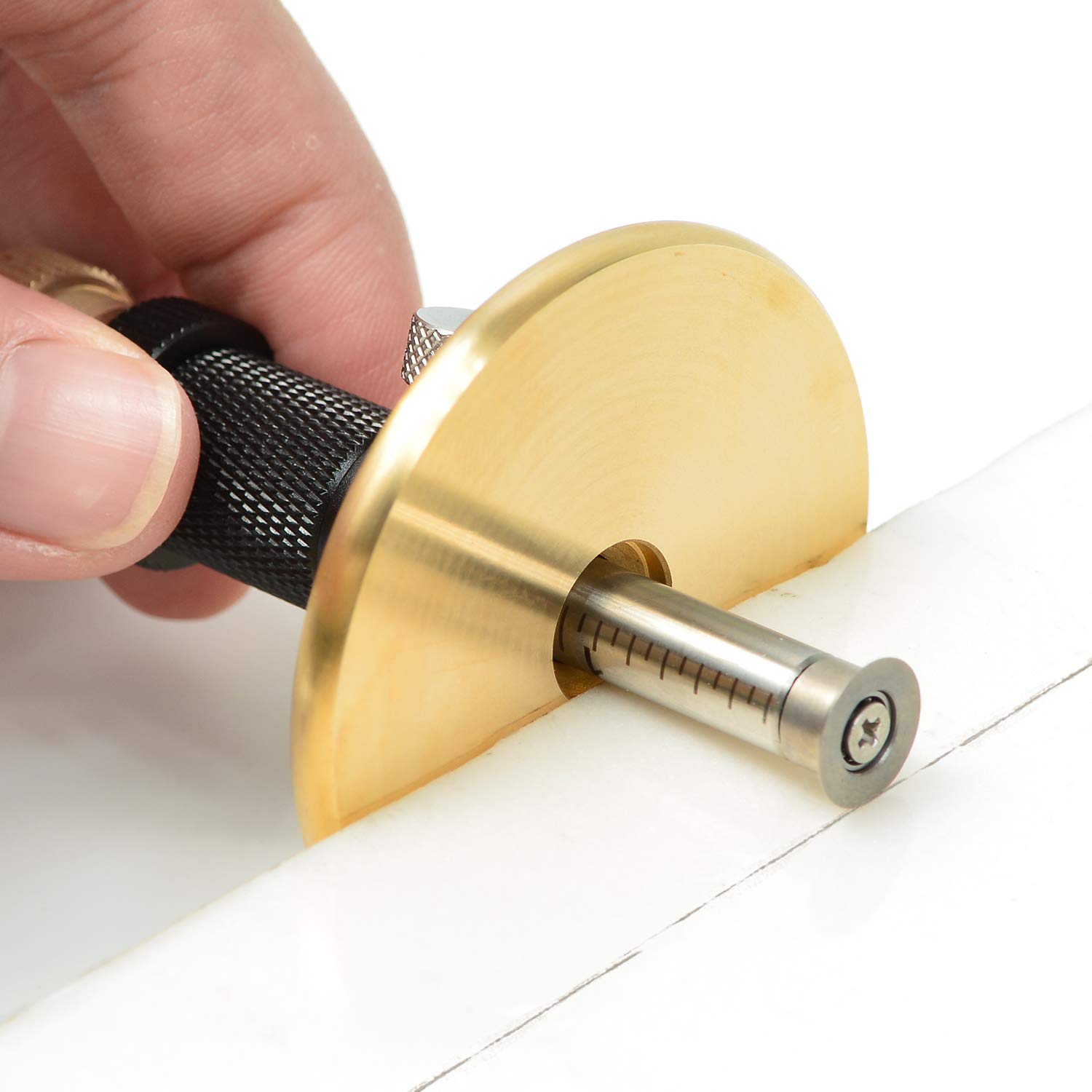 Roue Trusquin Plus avec fonction micro réglage (Noir)